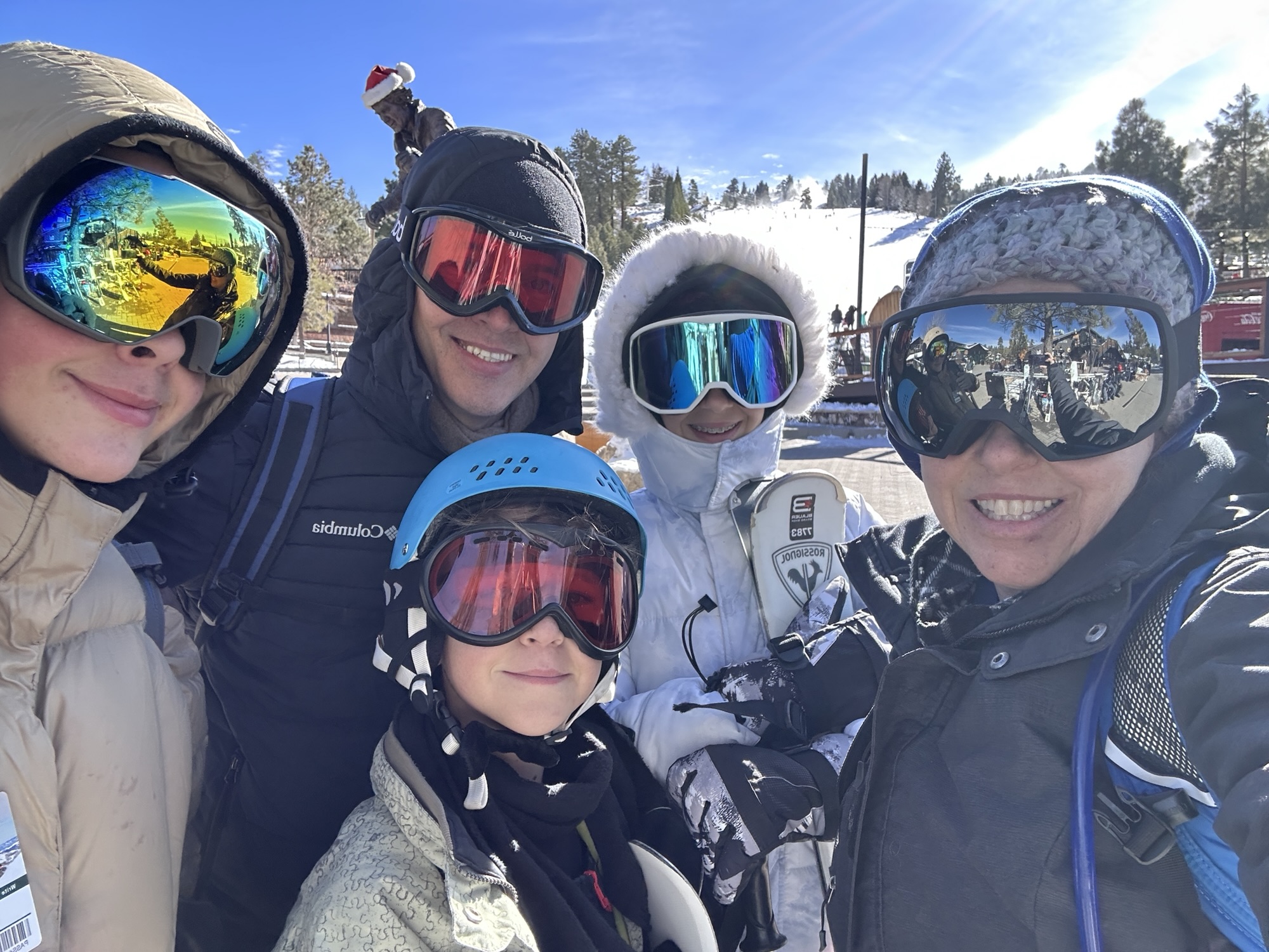 Skiing in Big Bear